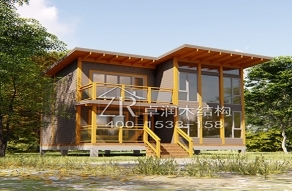 木屋别墅简述钢木结构房的特性