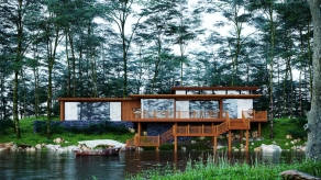 现代木屋：与自然共舞的优雅居所