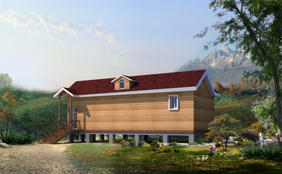 生态木屋建造